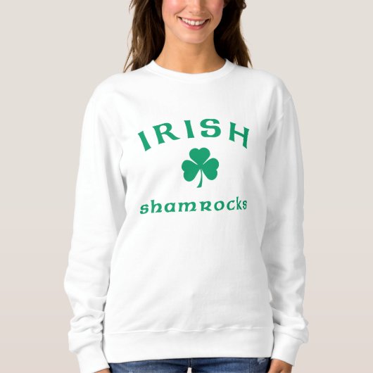アイリッシュシャームロック スウェットシャツ (正面)