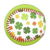 アイリッシュシャームロックNAMEスポーツSt patricks day 野球ボール (正面左)