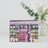 アイリッシュショップハガキ ポストカード (スタンド正面)