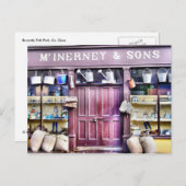 アイリッシュショップハガキ ポストカード (正面/裏面)