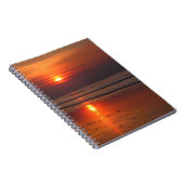 アイリッシュシーノートにサンセット ノートブック (右側)