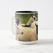 アイリッシュシープティーとコーヒーマグ ツートーンマグカップ (正面左)