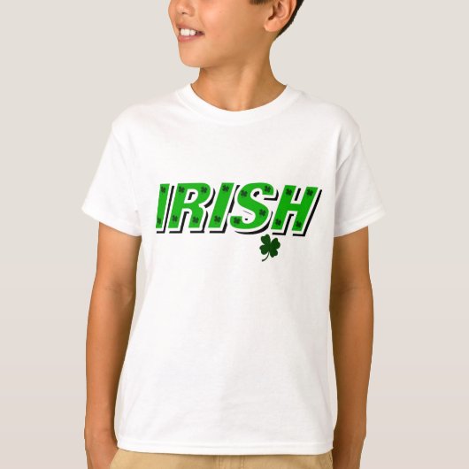 アイリッシュスウェートシャ子供へツ Tシャツ (正面)