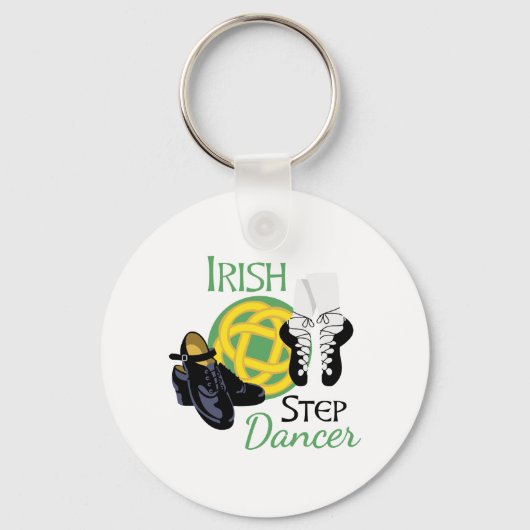 アイリッシュステップダンサー キーホルダー (正面)