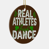 アイリッシュステップダンスガールアイルランド踊りアイリッシュダンス セラミックオーナメント (右)