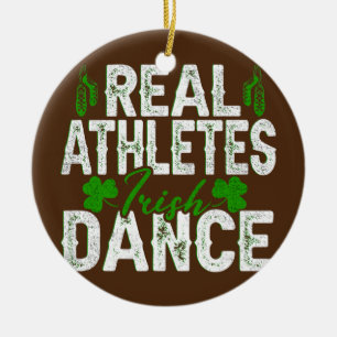 アイリッシュステップダンスガールアイルランド踊りアイリッシュダンス セラミックオーナメント