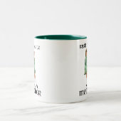 アイリッシュステップダンスマザーグリーン ツートーンマグカップ (中央)