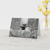 アイリッシュストーン時代の通過墓カード カード (黄色い花)