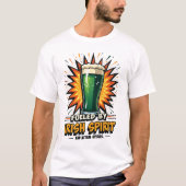 アイリッシュスピリットで燃えろ Tシャツ (正面)