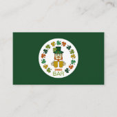 アイリッシュスポーツバーパブ/ブルワリー 名刺 (正面)