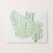 アイリッシュスラングの地図 ジグソーパズル (横)