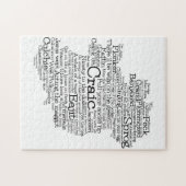 アイリッシュスラングの地図 ジグソーパズル (横)