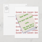 アイリッシュセッターいけなニース シーズンポストカード (正面/裏面)