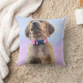 アイリッシュセッターの雌の子犬 クッション (ブランケット)