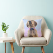 アイリッシュセッターの雌の子犬 クッション (椅子)