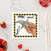 アイリッシュセッターウィッチナプキン スタンダードカクテルナプキン (インサイチュ)