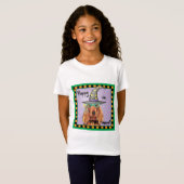 アイリッシュセッターウィッチTシャツ Tシャツ (正面フル)