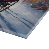 アイリッシュセッタークリスマスフェスティバルシーズン カッティングボード (角)