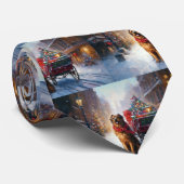 アイリッシュセッタークリスマスフェスティバルシーズン ネクタイ (ロール)