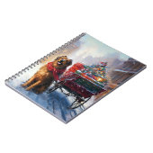 アイリッシュセッタークリスマスフェスティバルシーズン ノートブック (左側)