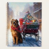 アイリッシュセッタークリスマスフェスティバルシーズン プランナー手帳 (正面)
