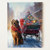 アイリッシュセッタークリスマスフェスティバルシーズン プランナー手帳 (裏面)