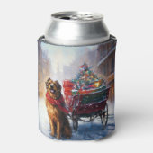 アイリッシュセッタークリスマスフェスティバルシーズン 缶クーラー (缶正面)