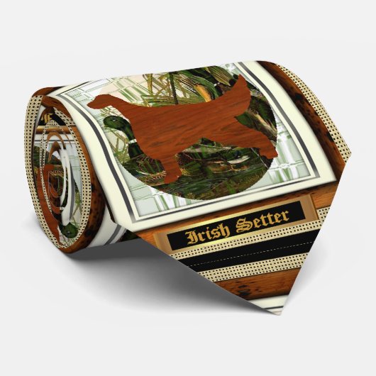 アイリッシュセッタースポーツのグループギフト ネクタイ (ロール)