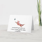 アイリッシュセッターソフィー カード (裏面)