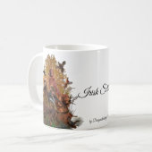 アイリッシュセッタータペストリーフェイクキャンバスプリントアクリルP コーヒーマグカップ (正面左)