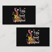 アイリッシュセッターハッピーイースターデイイースターカラフルエッグ 名刺 (正面/裏面)