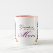 アイリッシュセッターハートママ ツートーンマグカップ (中央)