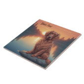 アイリッシュセッターバイレイク タイル (側面)