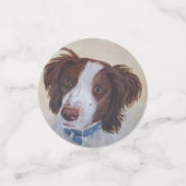 アイリッシュセッターパピー誕生日 コンフェッティ (スモール正面)