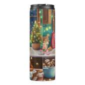 アイリッシュセッターホリデーベーキング:フェスティバルクリスマス タンブラー (裏面)