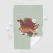 アイリッシュセッターリングサイドタオル ゴルフタオル (インサイチュ)