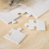 アイリッシュセッター小さな女の子 ジグソーパズル (側面)