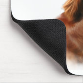 アイリッシュセッター履歴デザイン マウスパッド (コーナー)