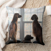 アイリッシュセッター枕 クッション (ブランケット)