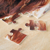 アイリッシュセッター犬 ジグソーパズル (側面)