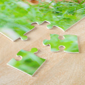 アイリッシュセッター犬。 ジグソーパズル (側面)