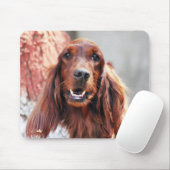 アイリッシュセッター犬 マウスパッド (マウス)