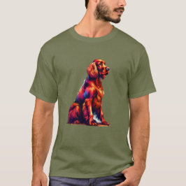 アイリッシュセッター犬 Tシャツ