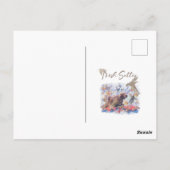 アイリッシュセッター狩り ポストカード (裏面)