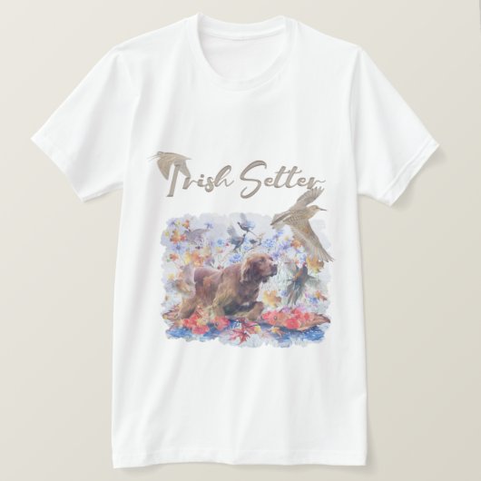アイリッシュセッター狩りTシャツ Tシャツ (デザイン正面)