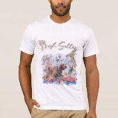 アイリッシュセッター狩りTシャツ Tシャツ (正面)