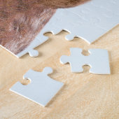 アイリッシュセッター絵画ズ – かわいいオリジナルドッグアート ジグソーパズル (側面)