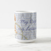 アイリッシュセッター食べのレッスンプラン コーヒーマグカップ (中央)