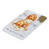 アイリッシュセッター食べのレッスンプラン マグネット (左側)