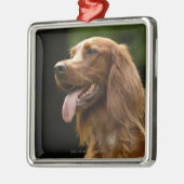 アイリッシュセッター2 メタルオーナメント (左)